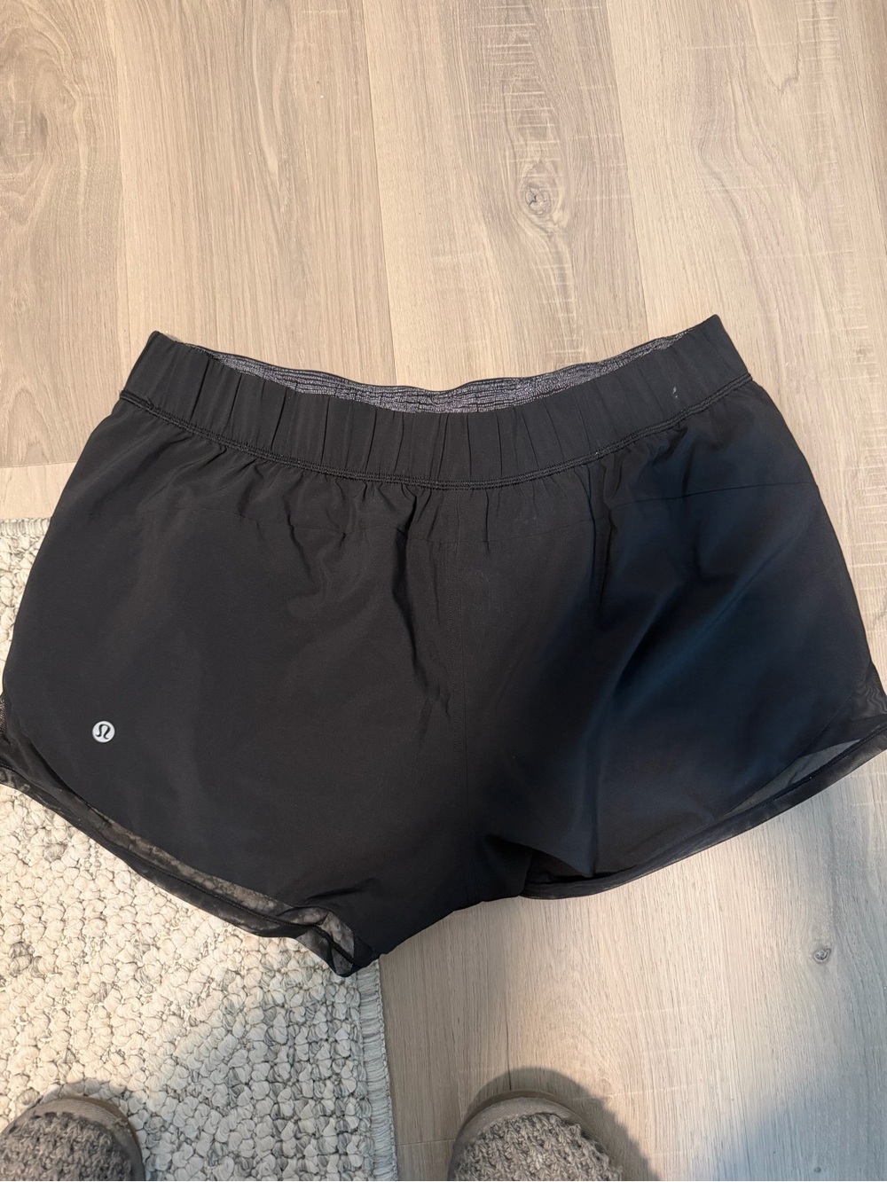 lululemon athletica Black Lightweight Athletic Shorts